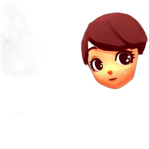face, mask, staff, hair transparent PNG cut-out