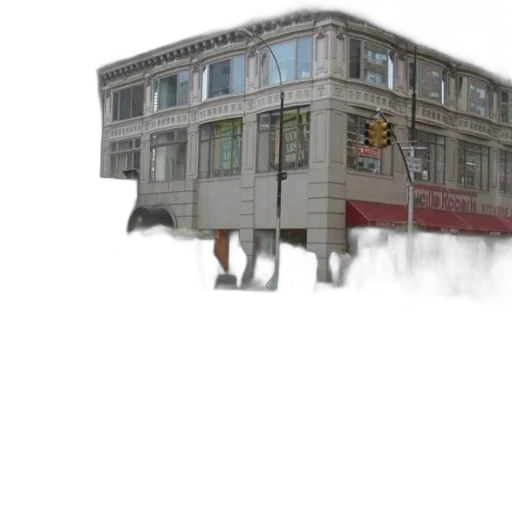 building, furniture, car, robot transparent PNG cut-out