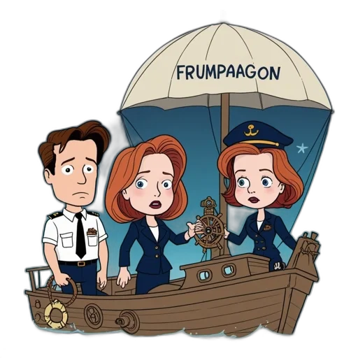 cartoon, concept art, comic book art, underwater transparent PNG cut-out