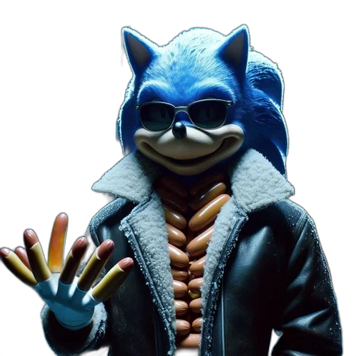 jacket, mask, animal, creature transparent PNG cut-out