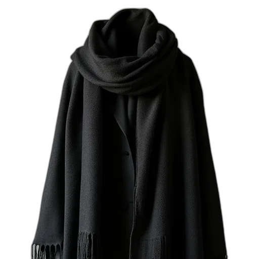 jacket, dress, hat, dark transparent PNG cut-out