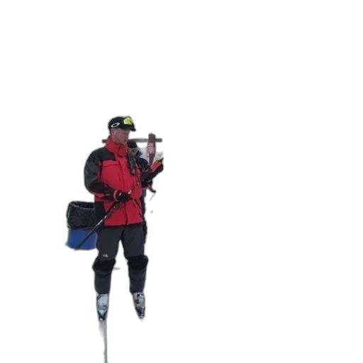 staff, jacket, umbrella, robot transparent PNG cut-out