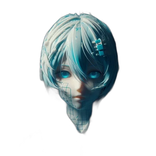 mask, robot, face, crown transparent PNG cut-out