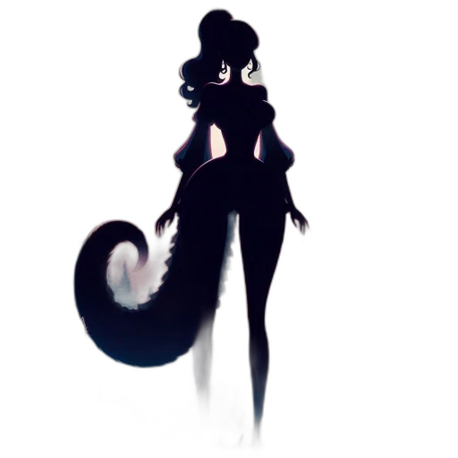 creature, staff, dress, animal transparent PNG cut-out
