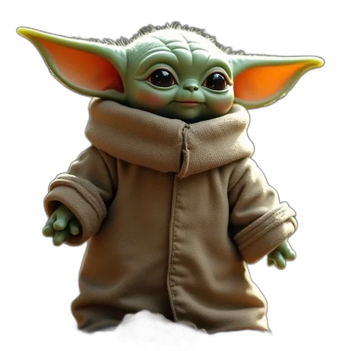 staff, jacket, creature, face transparent PNG cut-out