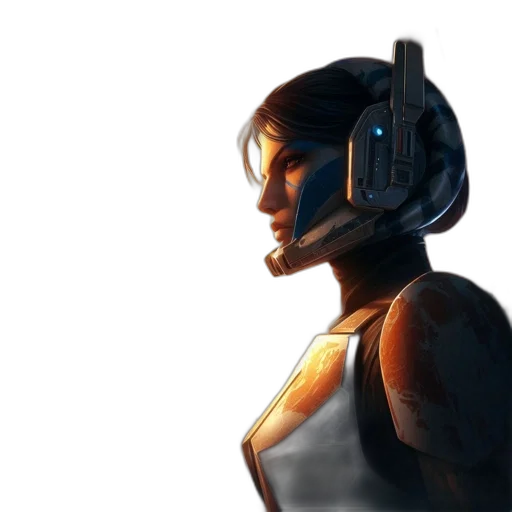robot, face, mask, weapon transparent PNG cut-out