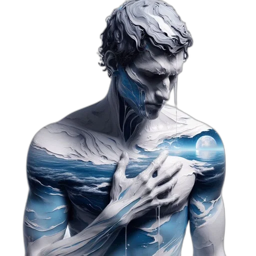 photorealistic, fantasy art, concept art, watercolor transparent PNG cut-out