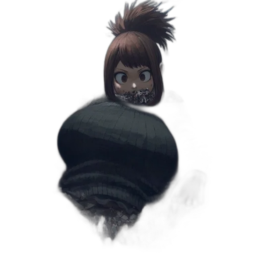 creature, hair, face, mask transparent PNG cut-out