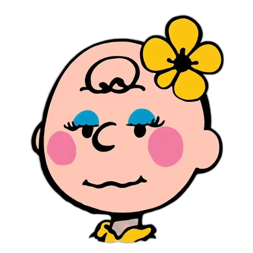 face, flower, crown, staff transparent PNG cut-out