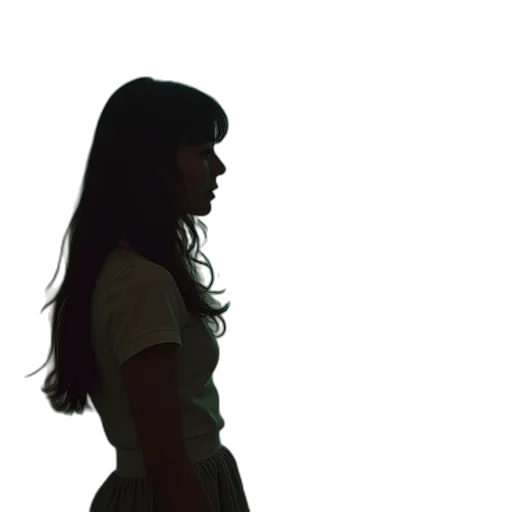 dress, face, staff, jacket transparent PNG cut-out