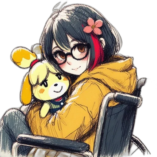 staff, animal, jacket, creature transparent PNG cut-out