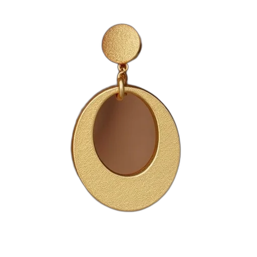 jewelry, gold, circle, drop transparent PNG cut-out