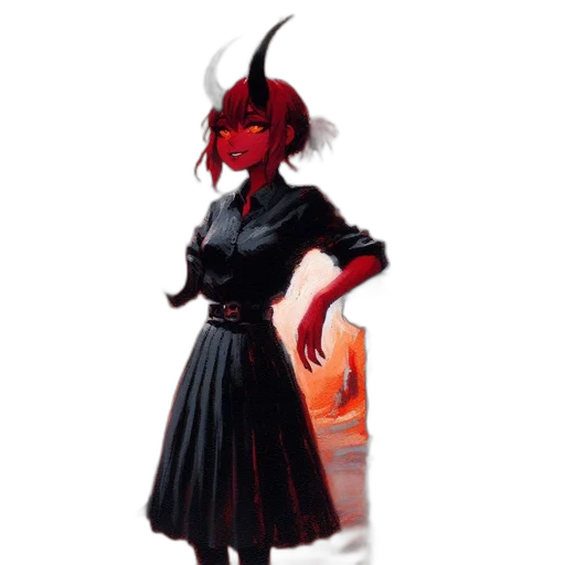 dress, staff, creature, jacket transparent PNG cut-out