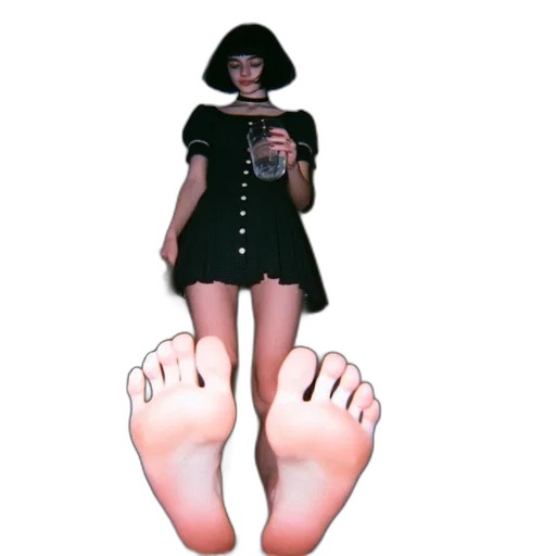 shoes, dress, robot, creature transparent PNG cut-out