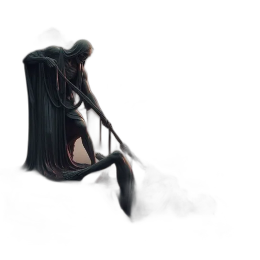 dress, sword, staff, weapon transparent PNG cut-out