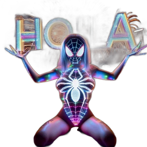 robot, hair, creature, mask transparent PNG cut-out