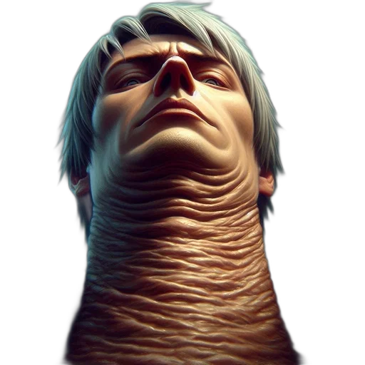 face, creature, animal, hair transparent PNG cut-out
