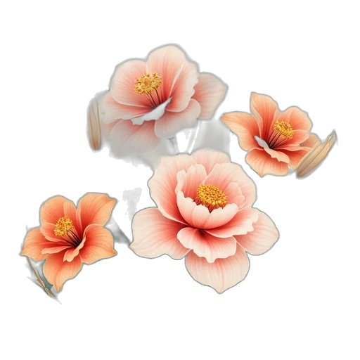flower, crown, jewelry, photorealistic transparent PNG cut-out