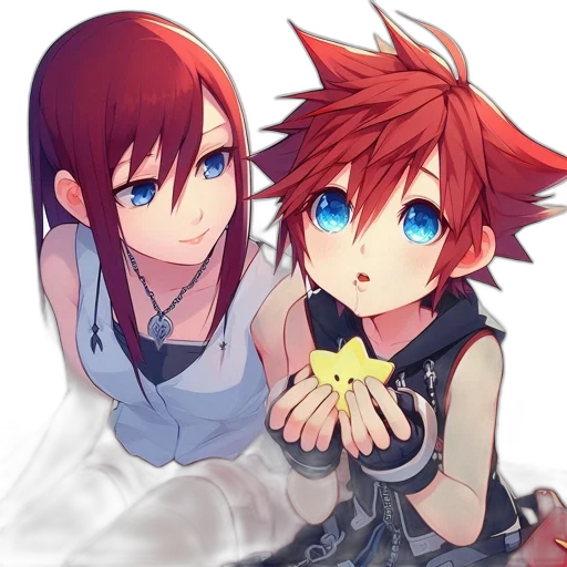 dress, weapon, staff, anime transparent PNG cut-out