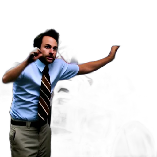 staff, concept art, photorealistic, 3d render transparent PNG cut-out