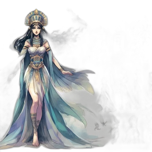 dress, crown, fantasy art, concept art transparent PNG cut-out