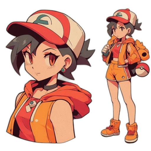 hat, staff, dress, weapon transparent PNG cut-out