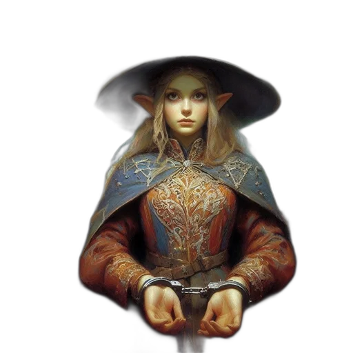hat, crown, face, staff transparent PNG cut-out