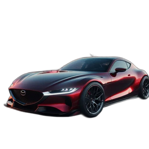 car, 3d render, photorealistic, concept art transparent PNG cut-out