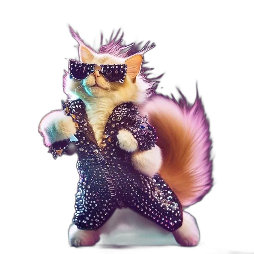 staff, animal, concept art, 3d render transparent PNG cut-out