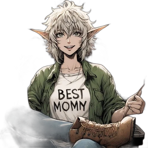 watercolor, anime, concept art, fantasy art transparent PNG cut-out