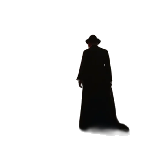 hat, staff, jacket, umbrella transparent PNG cut-out