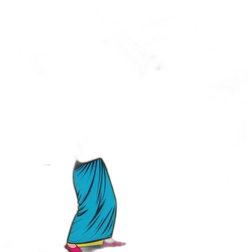 dress, umbrella, shoes, jacket transparent PNG cut-out