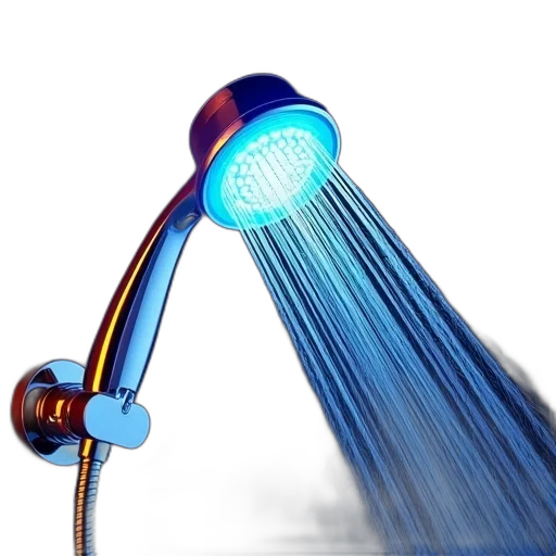 3d render, neon lights, blue, new transparent PNG cut-out