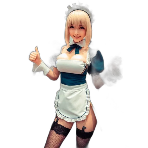 staff, dress, weapon, robot transparent PNG cut-out