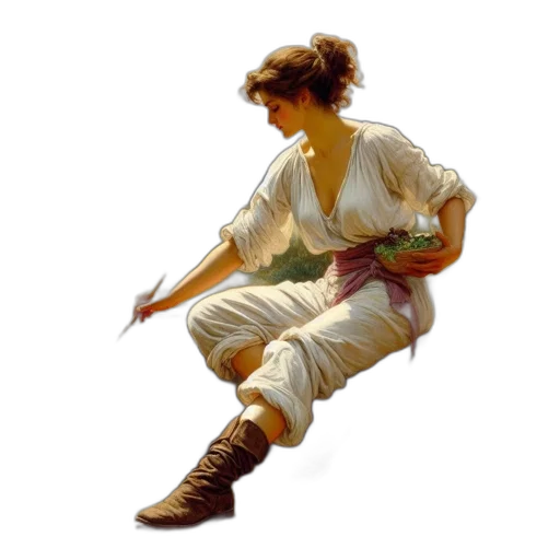 staff, sword, weapon, shoes transparent PNG cut-out