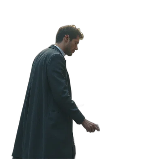 jacket, staff, umbrella, concept art transparent PNG cut-out