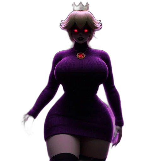 dress, crown, robot, creature transparent PNG cut-out