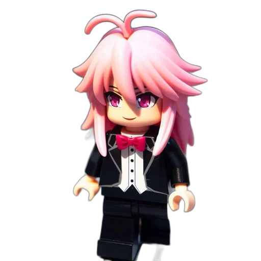 staff, creature, jacket, hair transparent PNG cut-out