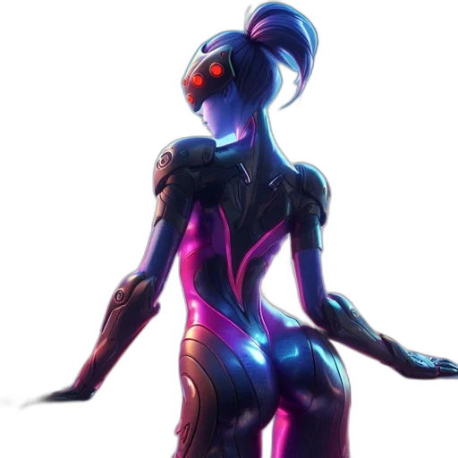 robot, dress, creature, concept art transparent PNG cut-out