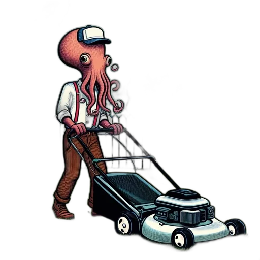 car, robot, staff, creature transparent PNG cut-out