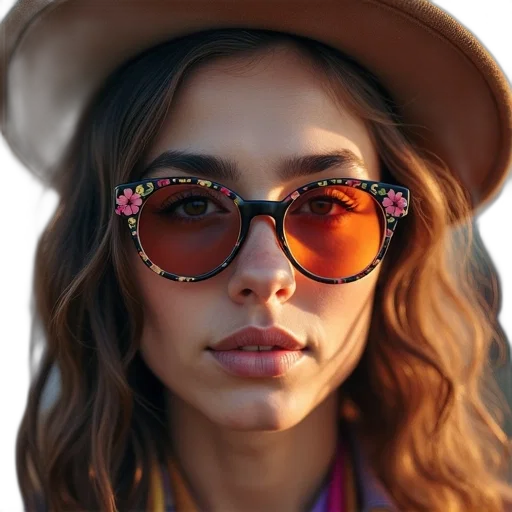 face, hat, jewelry, crown transparent PNG cut-out