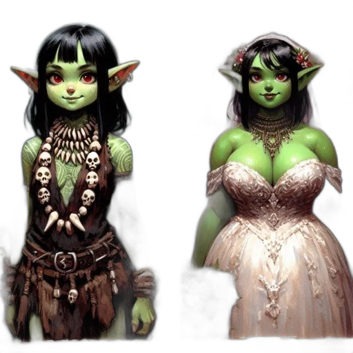 fantasy art, concept art, 3d render, pixel art transparent PNG cut-out