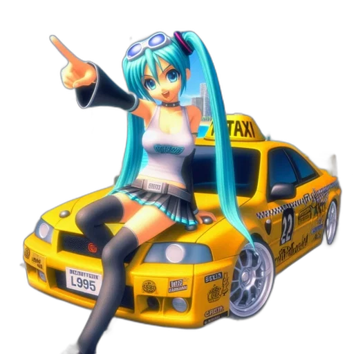 car, weapon, robot, staff transparent PNG cut-out