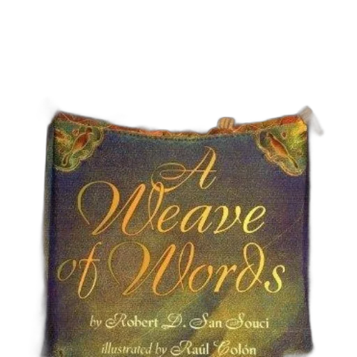 weave, words, book, cover transparent PNG cut-out