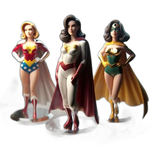 comic book art, concept art, 3d render, fantasy art transparent PNG cut-out