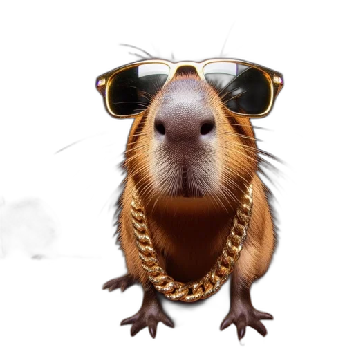 animal, jewelry, hat, photorealistic transparent PNG cut-out