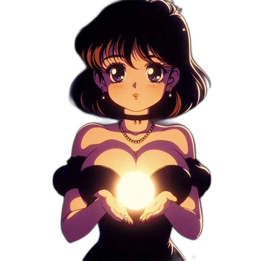 dress, flower, anime, pixel art transparent PNG cut-out