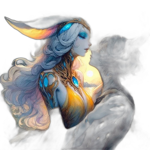 dragon, mask, dress, creature transparent PNG cut-out
