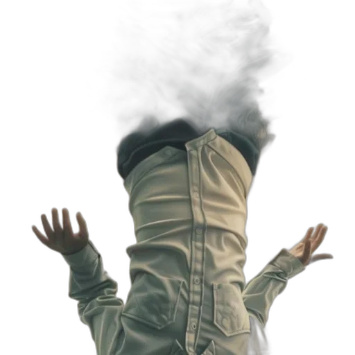 jacket, mask, face, dress transparent PNG cut-out