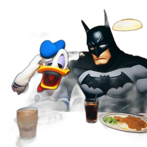 food, comic book art, concept art, 3d render transparent PNG cut-out